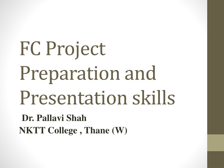 Skills Development Course Syllabus at NKTT College, Thane