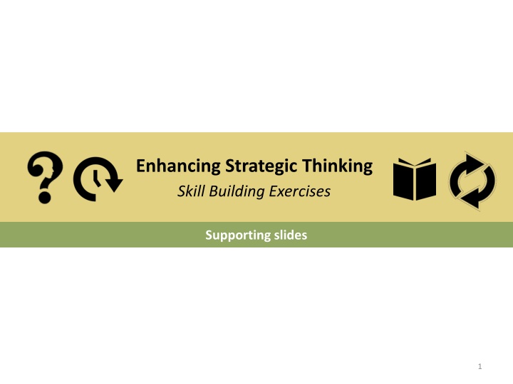 Developing Strategic Thinking Skills for Future Army Leaders