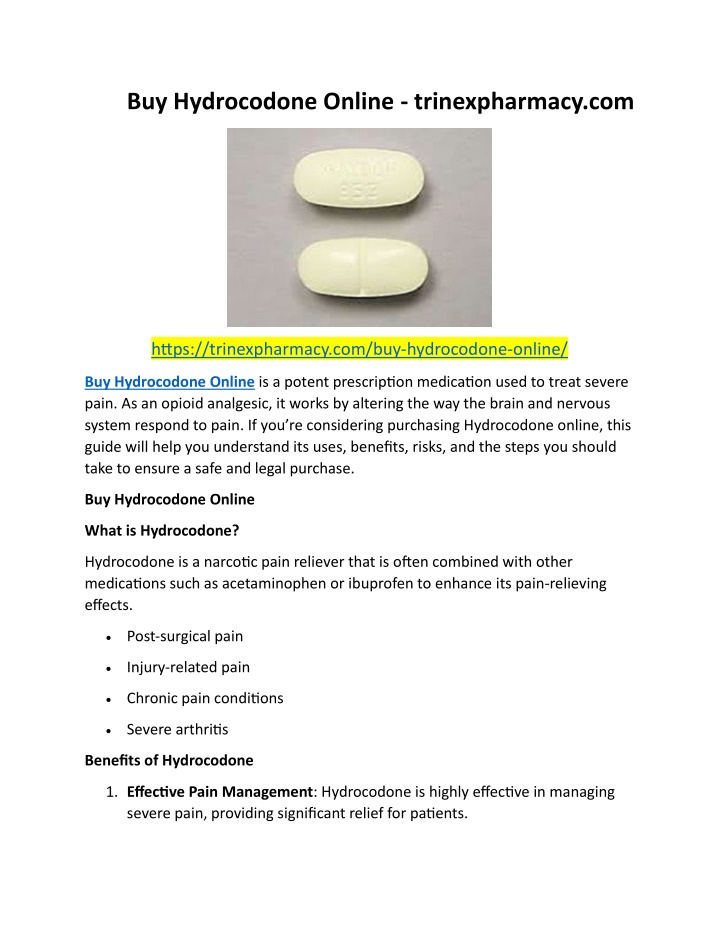 buy hydrocodone online trinexpharmacy com n.w
