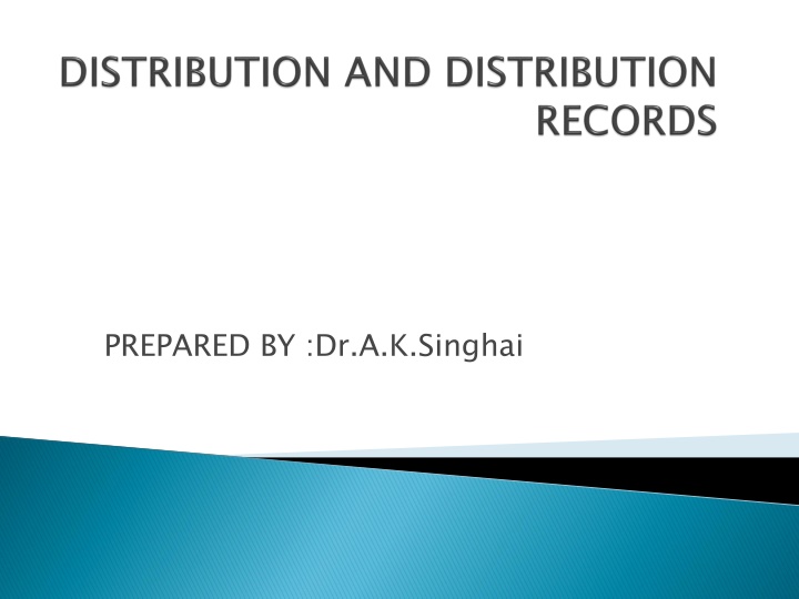 Drug Product Distribution Procedures and Records