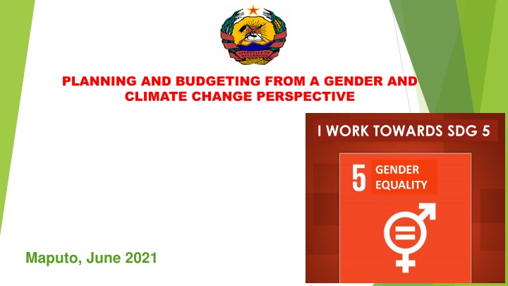 Gender-Responsive Planning and Budgeting for Climate Change Resilience
