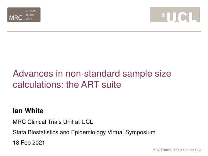 Advances in Sample Size Calculations for Clinical Trials: The ART Suite