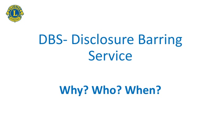 DBS (Disclosure & Barring Service): Purpose, Process, and Categories