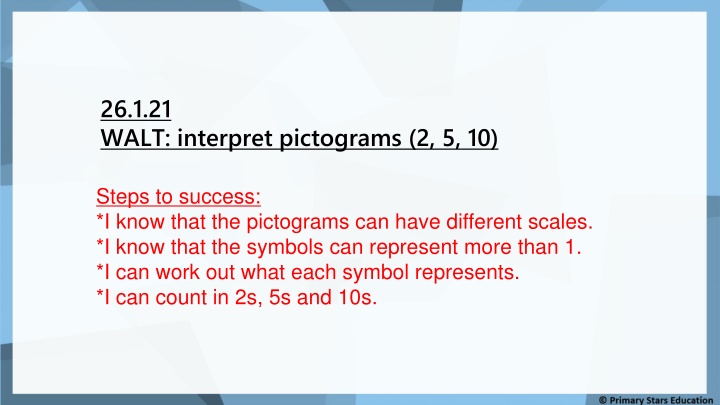 Pictograms: Interpreting Data with Different Scales