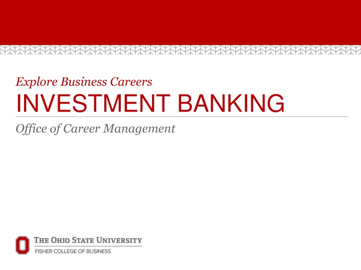 Career Guide: Investment Banking Overview & Preparation Tips