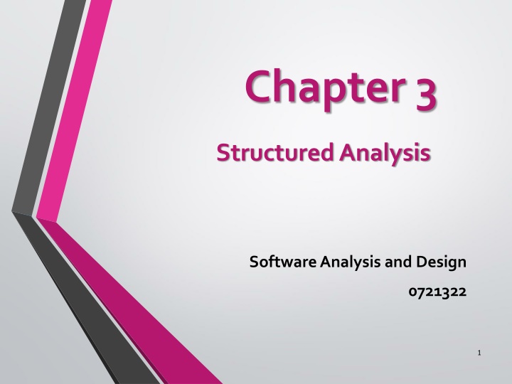 Structured Analysis in Software Design