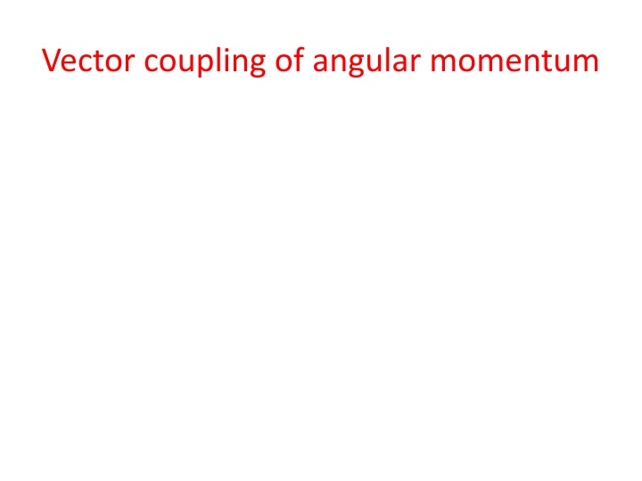 Angular Momentum in Quantum Mechanics