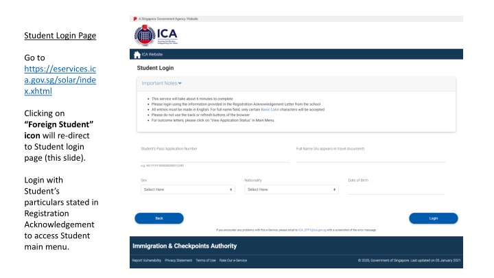 Guide to Foreign Student Application Process