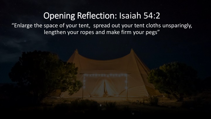 Embracing Growth and Unity: Insights from Isaiah 54:2