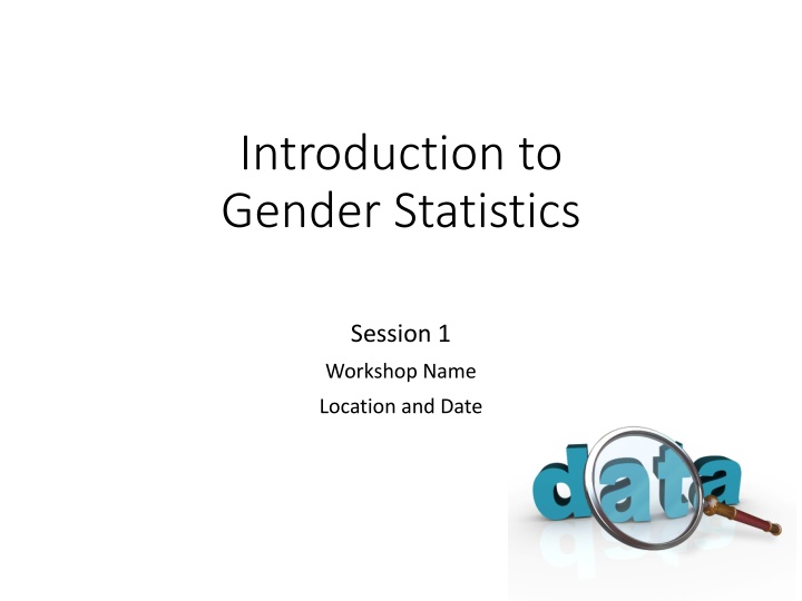 Gender Statistics: Differentiating Between Sex and Gender