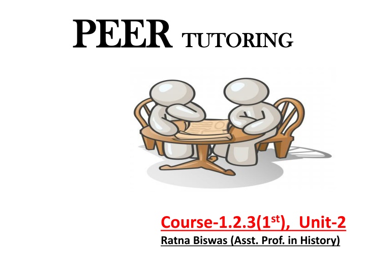 Peer Tutoring: Definition, Types, and Objectives