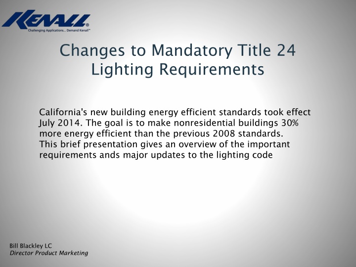 Overview of Mandatory Title 24 Lighting Requirements