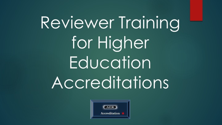 Evolution of University Program Reviews in Higher Education Accreditation