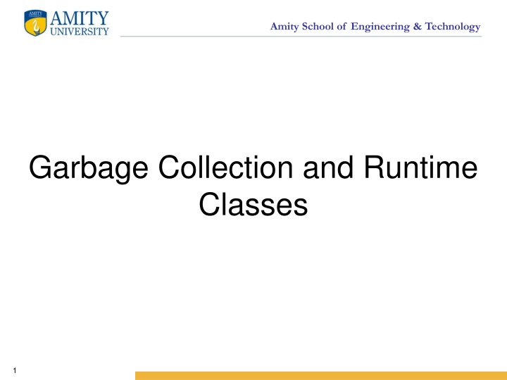 Garbage Collection in Java Programming