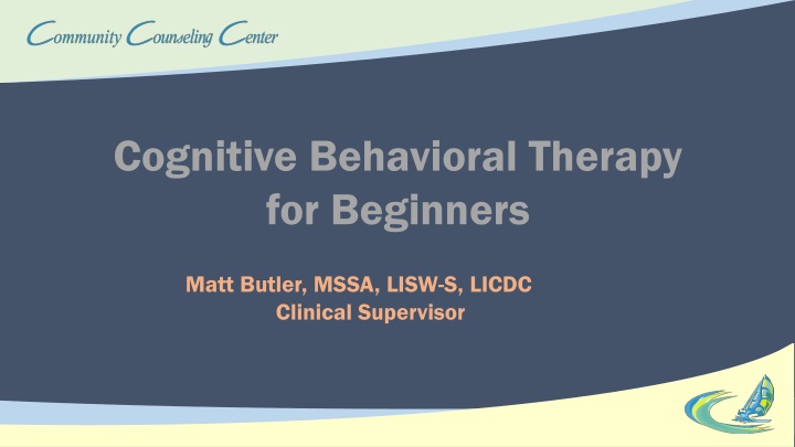 Introduction to Cognitive Behavioral Therapy (CBT) for Beginners