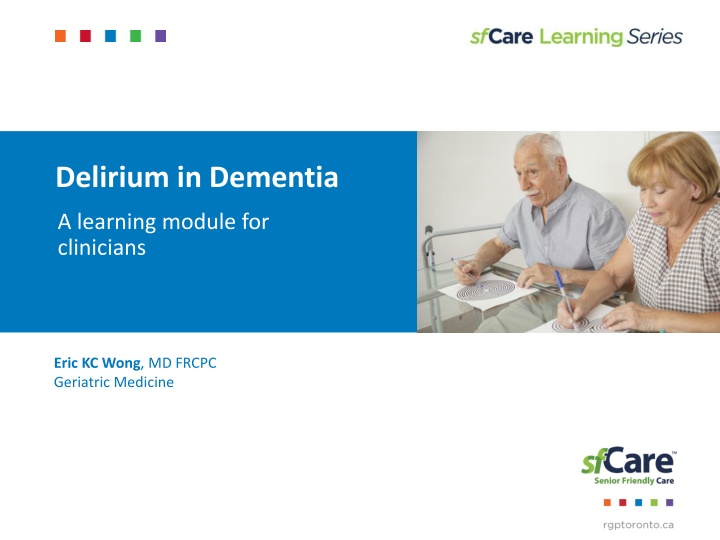 Delirium in Dementia for Clinicians
