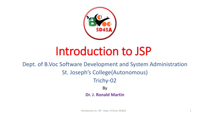 Introduction to Java Server Pages (JSP) in Web Development