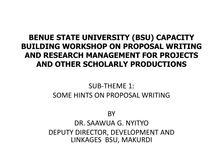 Effective Proposal Writing: Key Strategies for Securing Funding