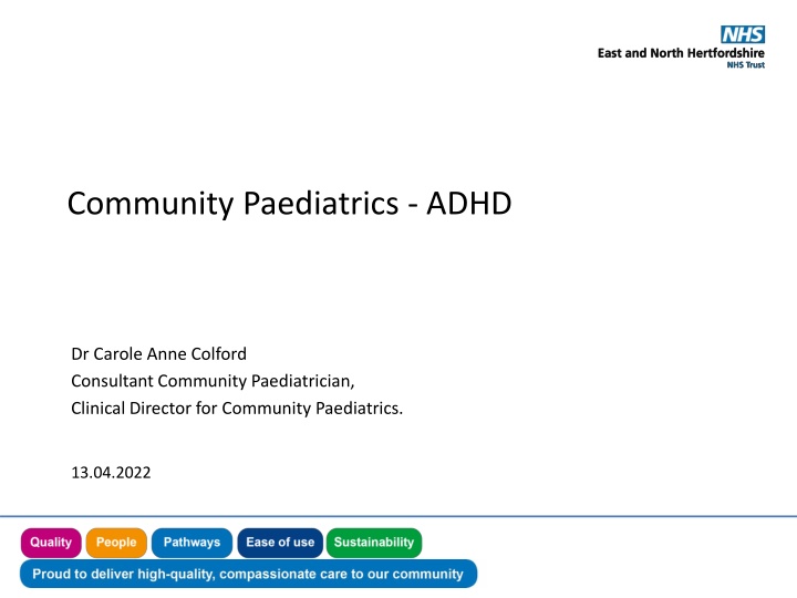 ADHD Services and Provision in Hertfordshire by ENH NHS Trust
