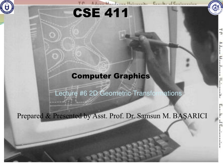 2D Geometric Transformations for Computer Graphics