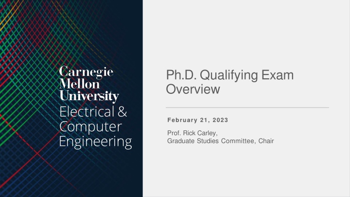 Ph.D. Qualifying Exam Overview: Philosophy, Components, and Preparation