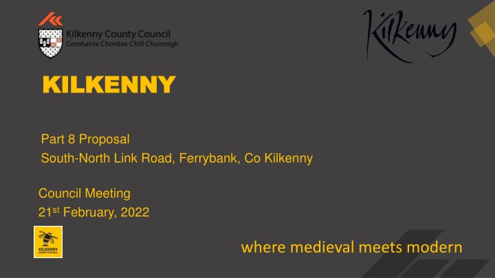 Proposed South-North Link Road Project in Ferrybank, Kilkenny