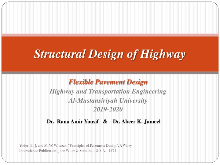 AASHTO Method for Determining Effective Roadbed Soil Resilient Modulus