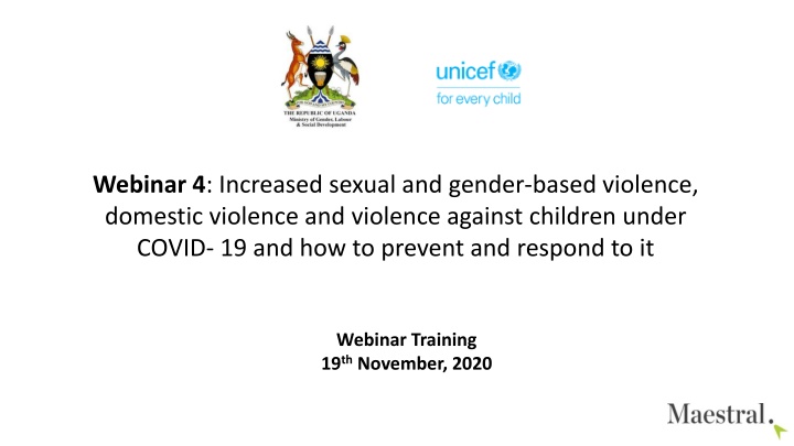 Preventing and Responding to Increased Violence During COVID-19