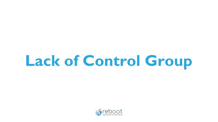 Control Groups in Experiments