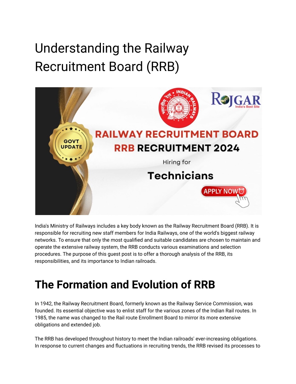 understanding the railway recruitment board rrb l.w