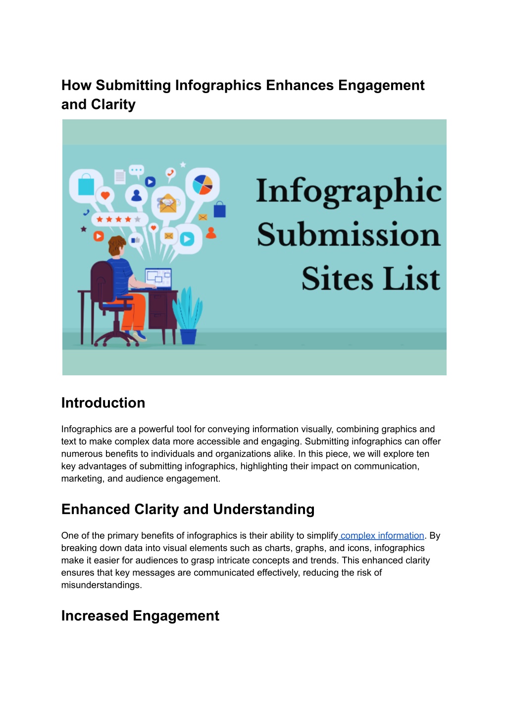 how submitting infographics enhances engagement l.w