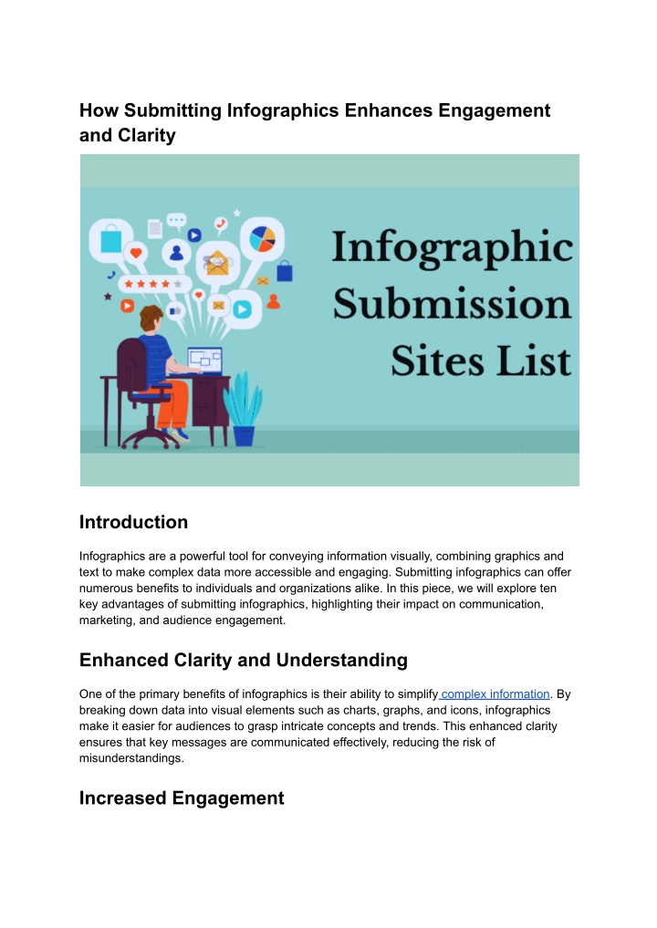 how submitting infographics enhances engagement n.w