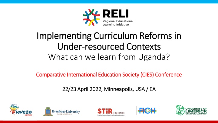 Implementing Curriculum Reforms in Under-resourced Contexts: Lessons from Uganda