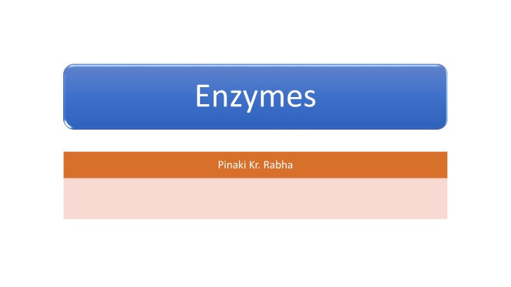 Enzymes: Nature, Classification, and Mechanism of Action