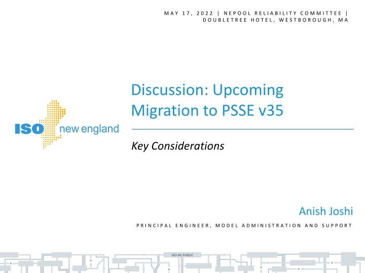 Key Considerations for Migrating to PSSE Version 35