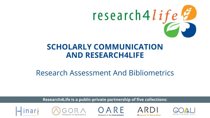 Research Impact and Assessment in Academia
