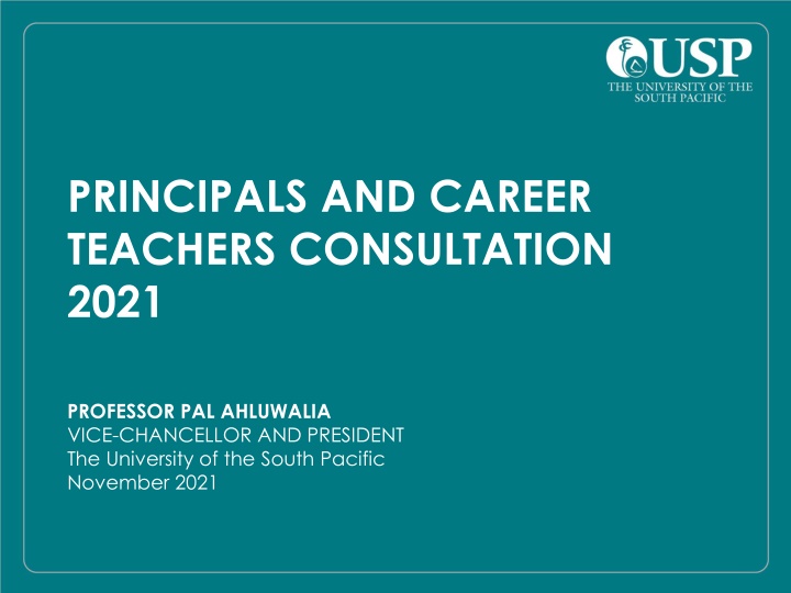 University of the South Pacific: Shaping Pacific Futures Through Academic Excellence