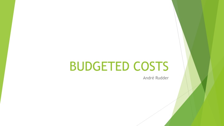 Budgeted Costs and Fees in Legal Proceedings