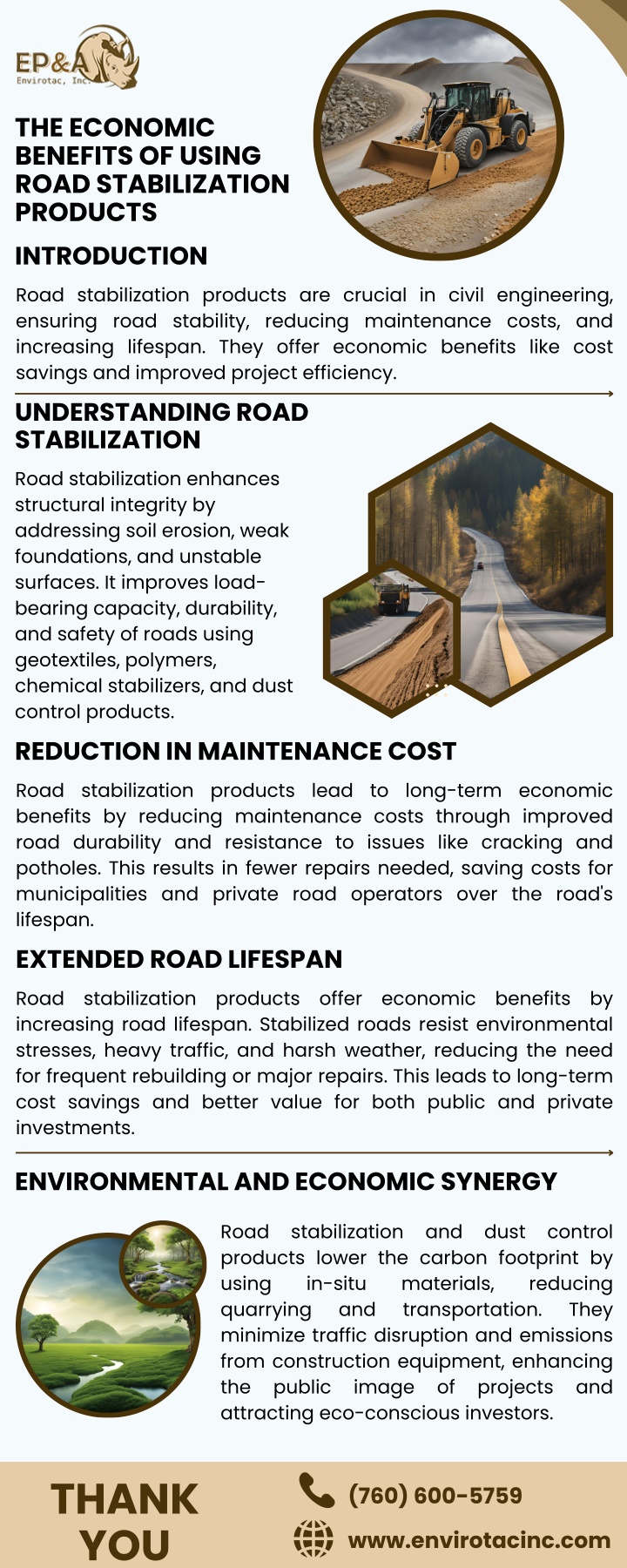 the economic benefits of using road stabilization n.w