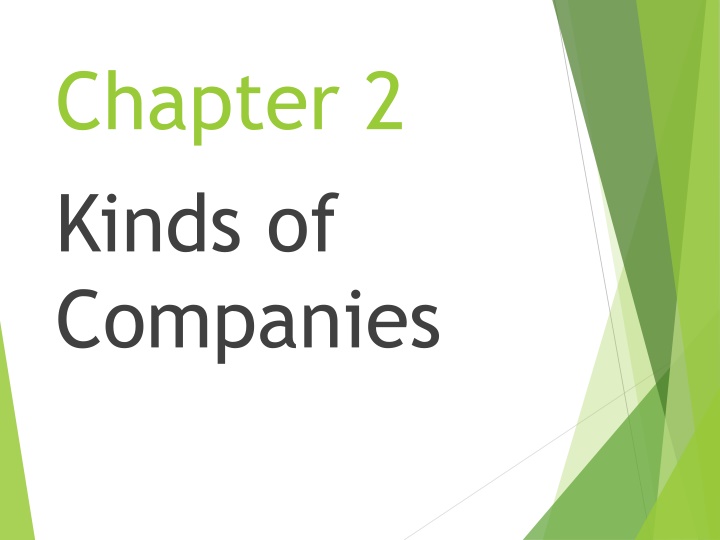 Different Types of Companies in Business
