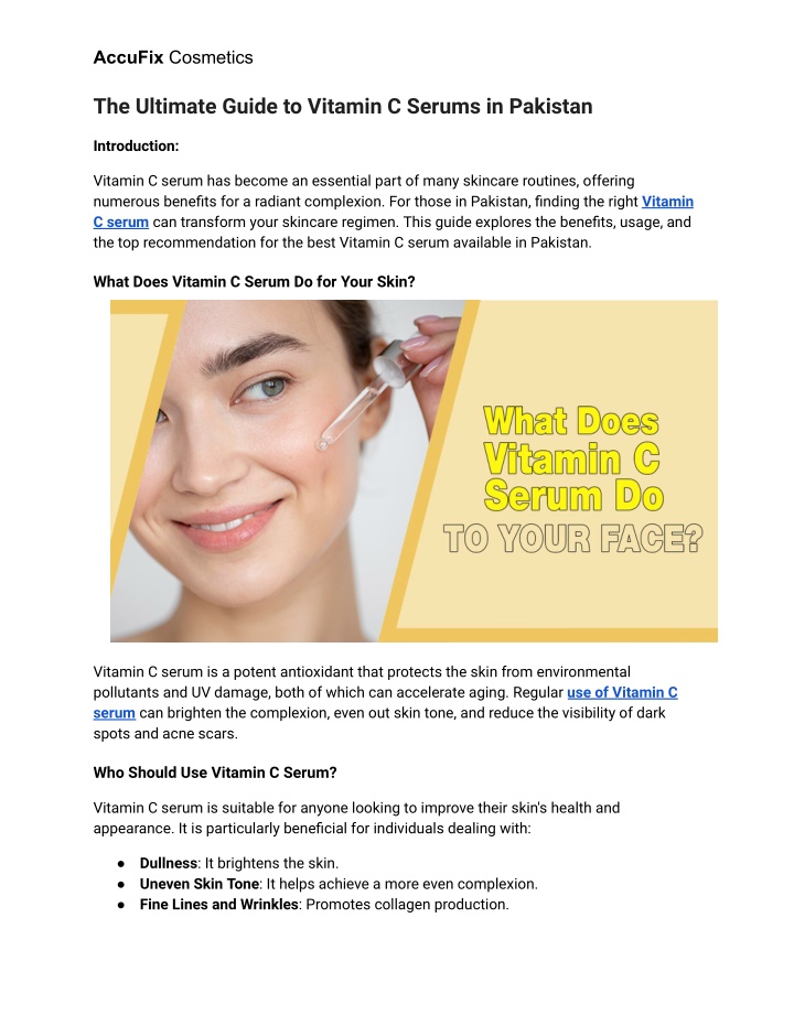 accufix cosmetics n.w