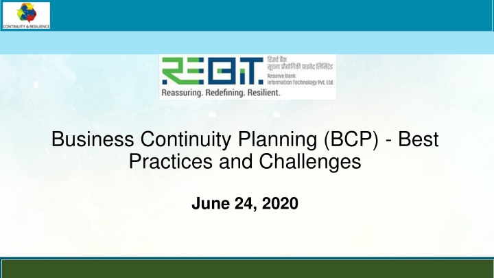 Business Continuity Planning: Best Practices and Challenges