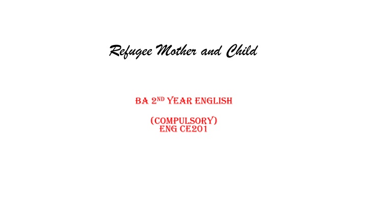 Analysis of 