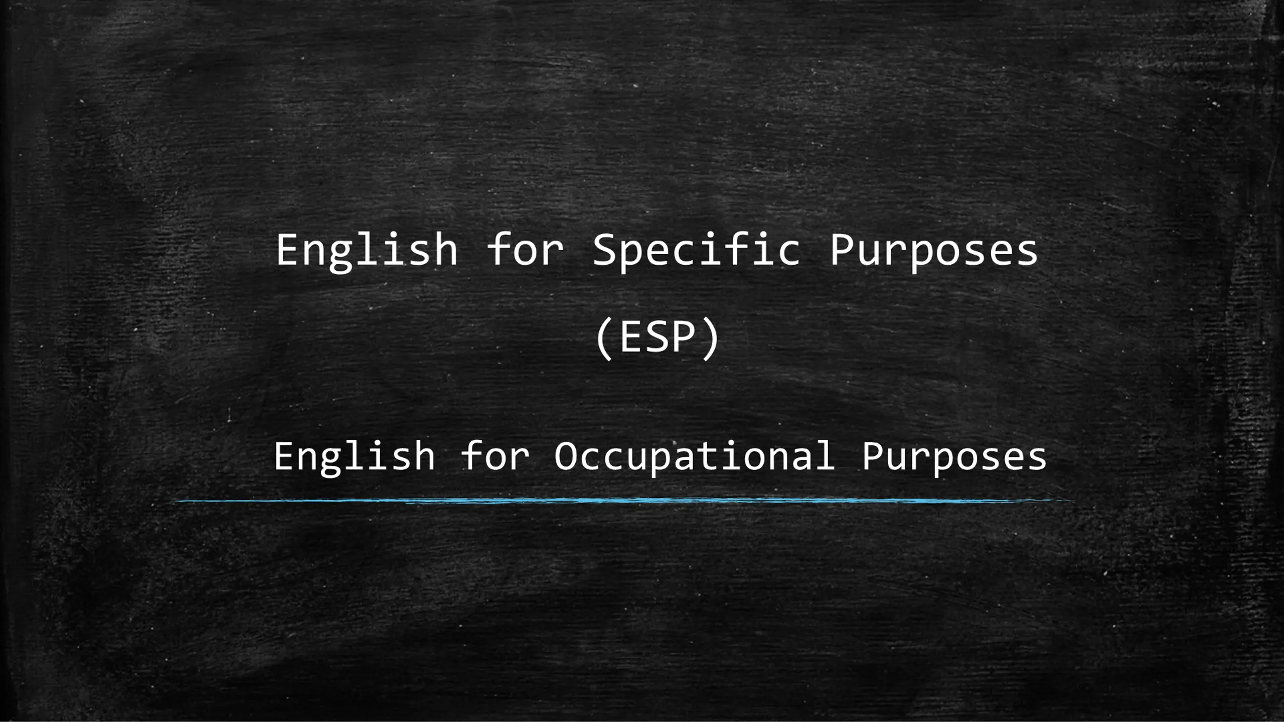 Enhancing Professional Communication Through ESP