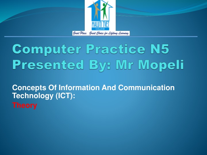 Types of Computers in Information and Communication Technology (ICT)