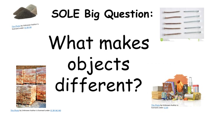 The Differences in Objects
