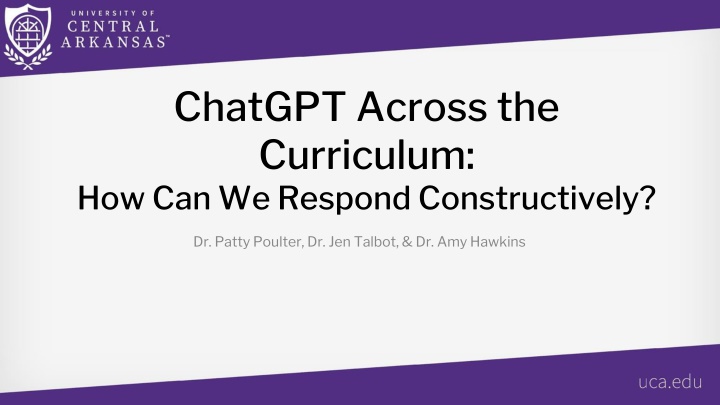 Effective Strategies for Constructive Responses Across the Curriculum