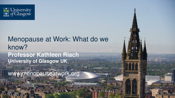 Menopause at Work: Challenges and Impact on Professional Women