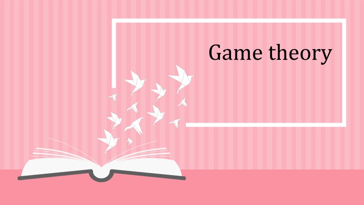 Game Theory and Oligopoly in Economics