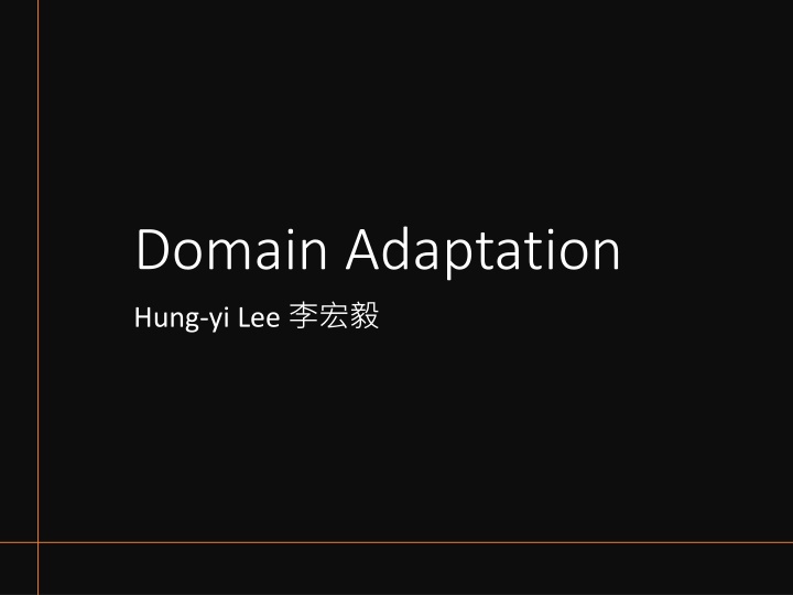 Domain Adaptation in Machine Learning